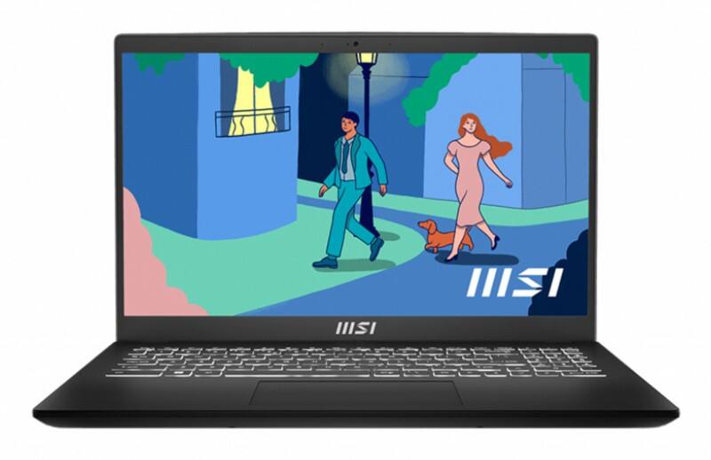 MSI Modern B12M-027UK Laptop 39.6 cm (15.6") 12th Gen i5-1235U 8 GB Intel Iris Xe Graphics Windows 11 Home
