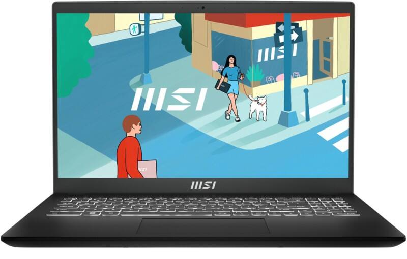 MSI Modern B13M-003UK Laptop 39.6 cm (15.6") 13th Gen i7-13700H 16 GB Intel Iris Xe Graphics Windows 11 Home