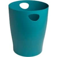 Exacompta Skandi Paper Bin Pacific Blue PP (Polypropylene) 45334D 15 L