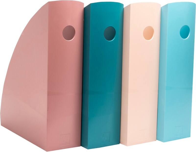 Exacompta Skandi Magazine File A4 Maxi Assorted Pack of 4