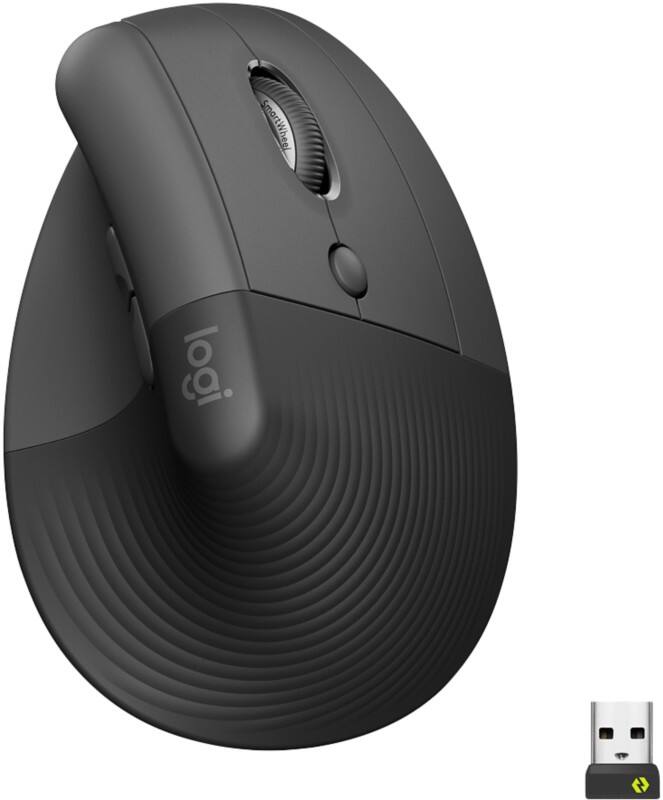 Logitech Lift Mouse Wireless Graphite