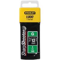 Stanley SharpShooter Staples 12 mm 1-TRA708T Metal Silver Pack of 1000