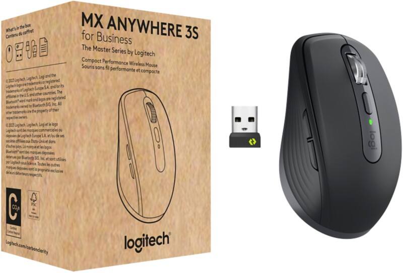 Logitech MX Anywhere 3S Wireless Mouse Grey