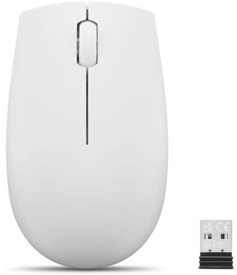 Lenovo 300 Wireless Mouse Wireless Grey Suitable For Lefthanded People