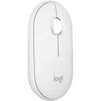 Logitech Pebble 2 M350s Mouse Wireless White Suitable for lefthanded people 910-007013