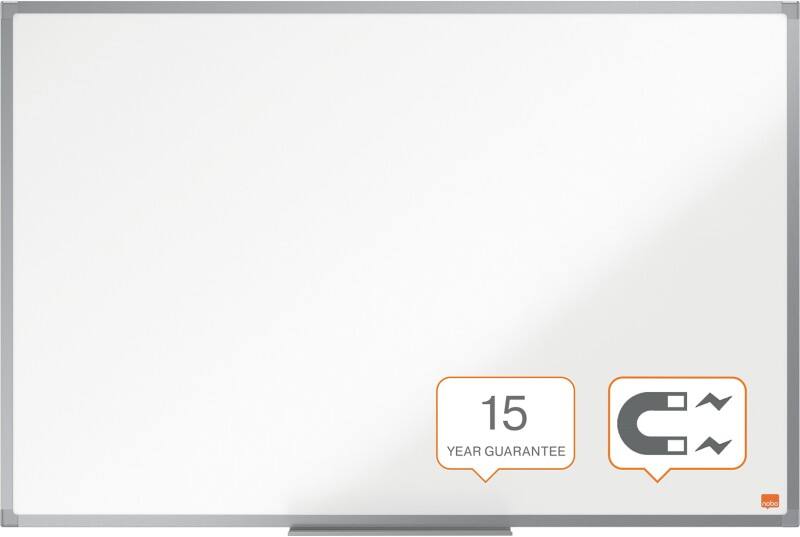 Nobo Essence Whiteboard Wall Mounted Magnetic Single Sided 90 (W) x 60 (H) cm