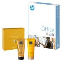 HP Office Pink A4 Printer Paper 80 gsm Smooth White with 20 Packs of 500 Sheets + RITUALS Gift Set The Ritual of Mehr 40 ml