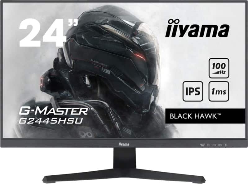 iiyama 60.5 cm (23.8") IPS Monitor G2445HSU-B1 Black