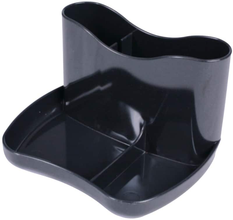 Deflecto Kaddymaster Desk Organiser 1 Compartments Plastic Black