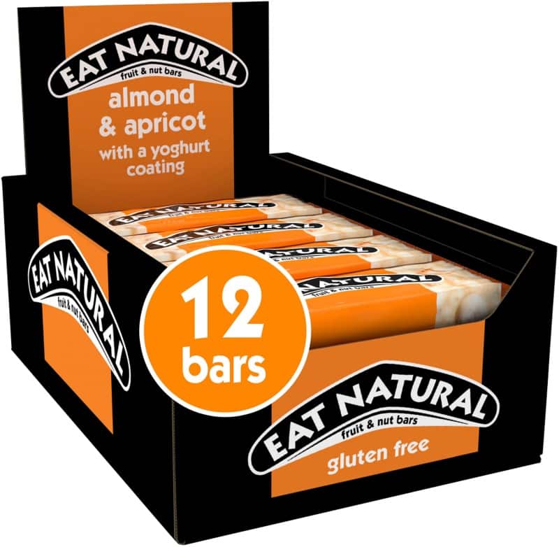 Eat Natural Snacks Almond, Apricot Breakfast Bar 40 g Pack of 12