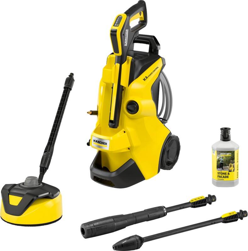 Kärcher K 4 Power Control Flex Home 1.324-304.0 Pressure Washer Yellow  