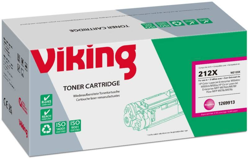 Viking W2123X Compatible HP Toner Cartridge Magenta   
