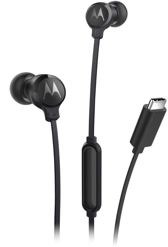 Motorola Wired Earbuds In-ear With Microphone Stereo Black