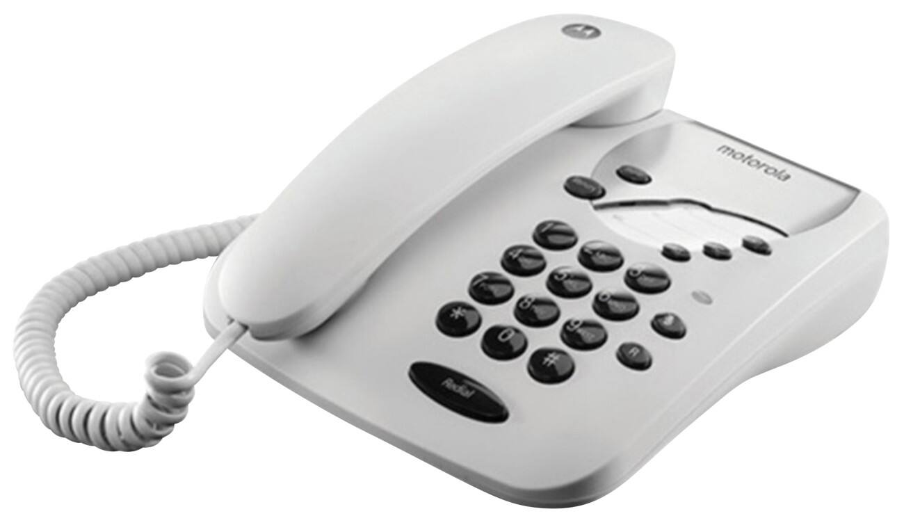 Motorola Corded Telephone CT1 White