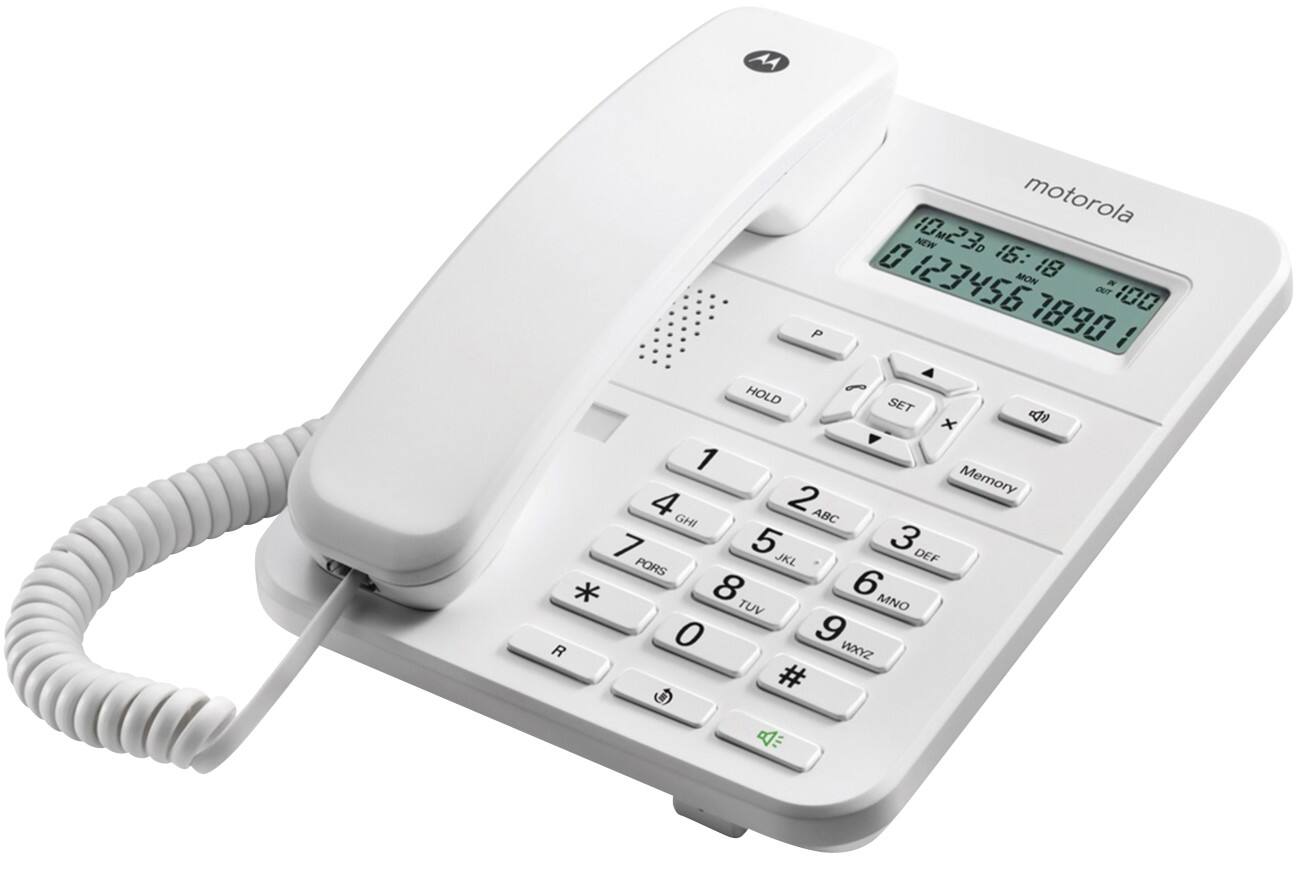 Motorola Corded Telephone CT202 White