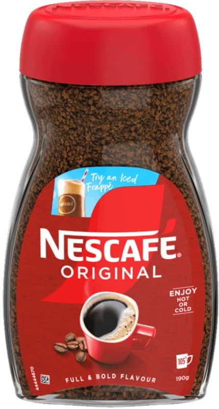 Nescafé Original Instant Coffee Jar 190 g