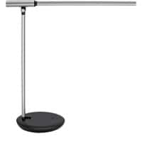 Maul MAULrubia LED Freestanding Dimmable Desk Lamp Silver Main 440 x 170 mm
