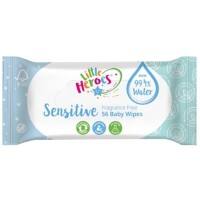 Little Heroes Sensitive Baby Wipes Pack of 56