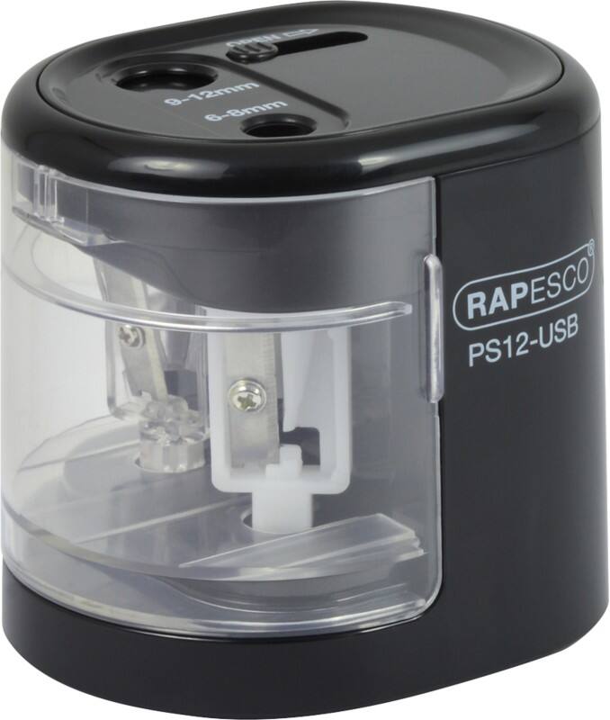 Rapesco Sharpener 2 Holes Black 1449