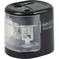 Rapesco Sharpener 2 Holes Black 1449