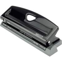 Rapesco Hole Punch 1725 Black 9 Sheets
