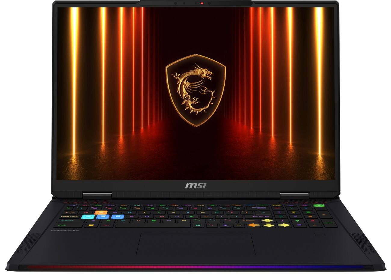 MSI Raider 18 HX 18 inch Laptop Intel Core Ultra 9 285HX 64 GB 4 TB SSD NVIDIA GeForce RTX 5090 UHD+ Windows 11 Home Advanced UK English Black A2XWJG-009UK