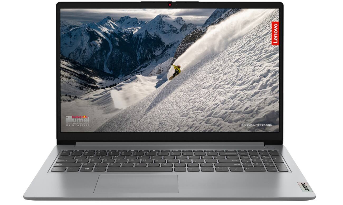 Lenovo IdeaPad 1 15.6 inch Laptop AMD Ryzen 3 7320U 8 GB 128 GB SSD Full HD Windows 11 Home UK English Grey 15AMN7