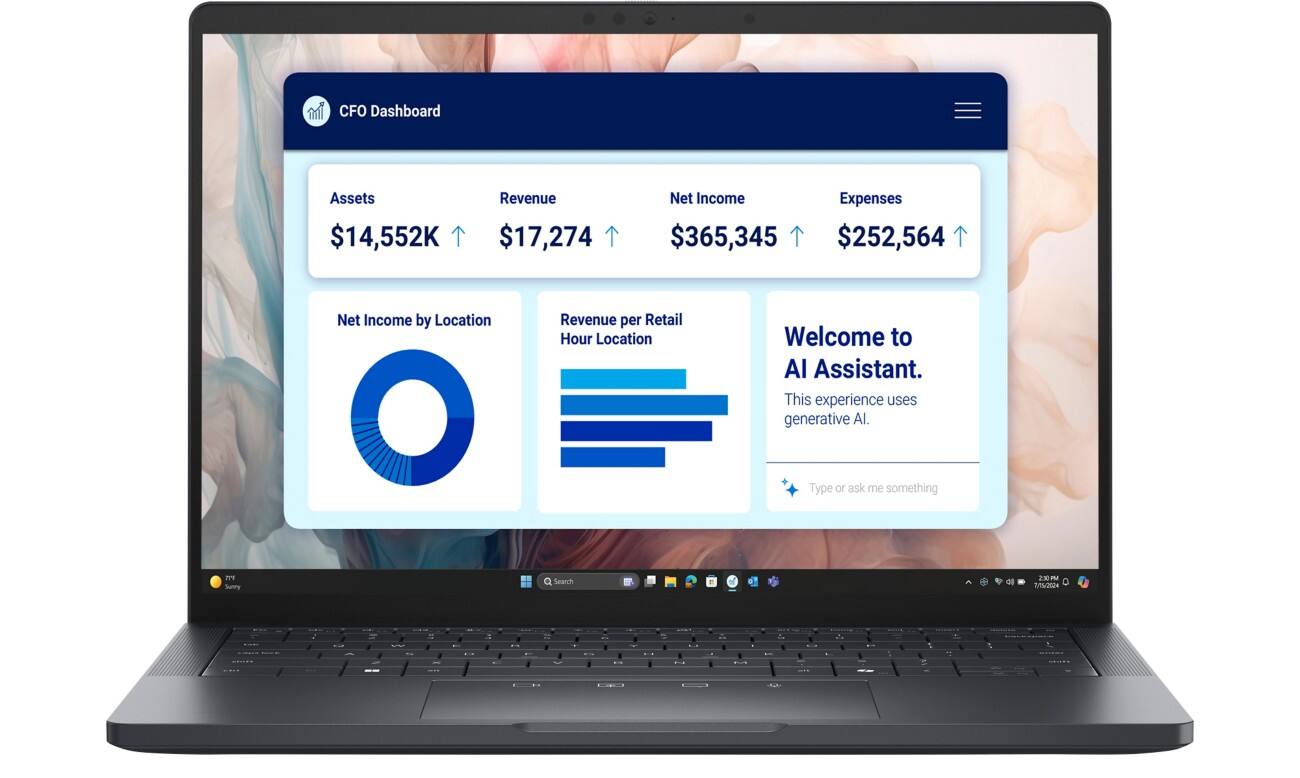 DELL Pro 13 Premium 13.3 inch Laptop Copilot+ Intel Core Ultra 5 236V 16GB 512GB SSD Full HD+ Windows 11 Pro Grey PA13250