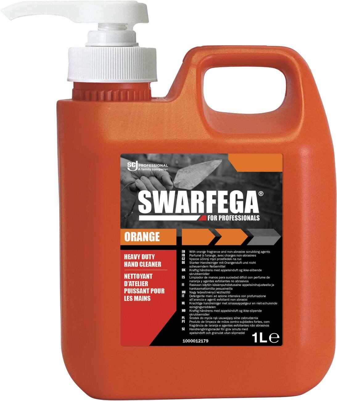 Swarfega ORANGE Heavy Duty Hand Cleaner SOR1LMP 1 L