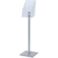 SHOWDOWN A4 Brochure Stand Silver 330 (W) x 330 (D) x 1,115 (H) mm