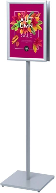 SHOWDOWN Design Standard Display Stand A3 Aluminium, Steel Silver CAPOA3G25D