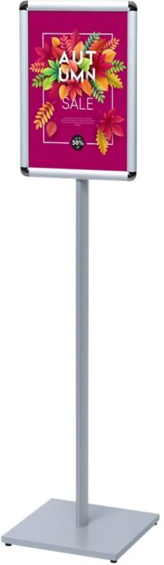 SHOWDOWN Design Standard Display Stand A3 Aluminium, Steel Silver