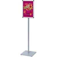 SHOWDOWN Design Standard Display Stand A3 Aluminium, Steel Silver