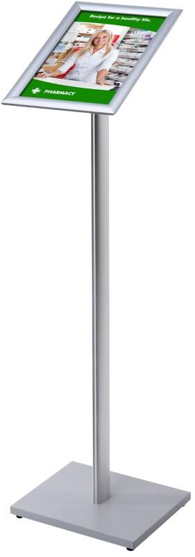 SHOWDOWN Design Standard Display Stand A4 Aluminium, Steel Silver