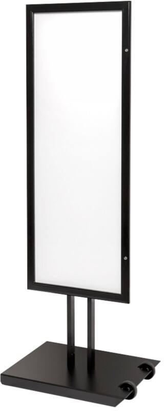 SHOWDOWN Menu Board A4 Aluminium, Metal Black