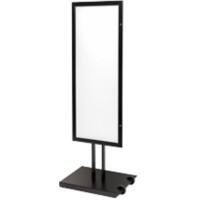 SHOWDOWN Menu Board A4 Aluminium, Metal Black