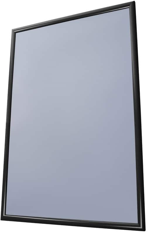 SHOWDOWN A1 Snap Frame Hanging Black Aluminium KRA1G25C9005 62.5 (W) x 1.1 (D) x 87.2 (H) cm KRA1G25C9005