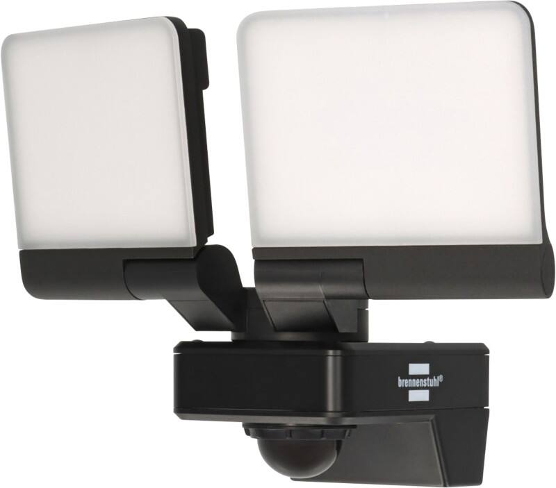 brennenstuhl Connect LED WiFi Spotlight with infrared motion detector WFD 3051 P 4300 lumen PIR IP54
