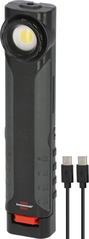 brennenstuhl Rechargeable LED Torch HL 600 AD with dynamo quick-charging option 600+180 lumen IP54