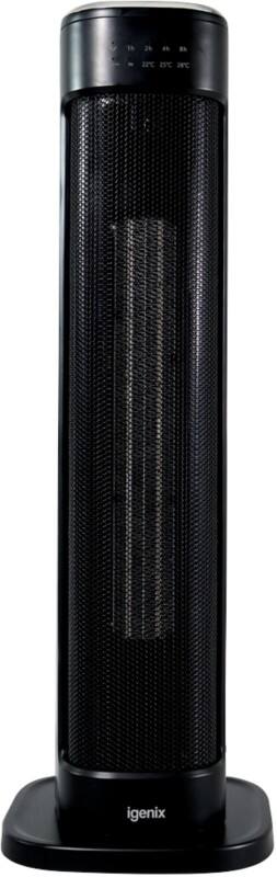 igenix 2000W Ptc Tower Heater Black
