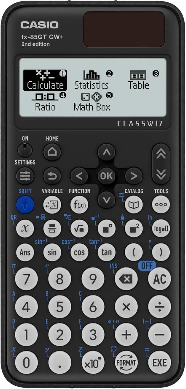 Casio fx-85 GT CW PLUS Black Scientific Calculator