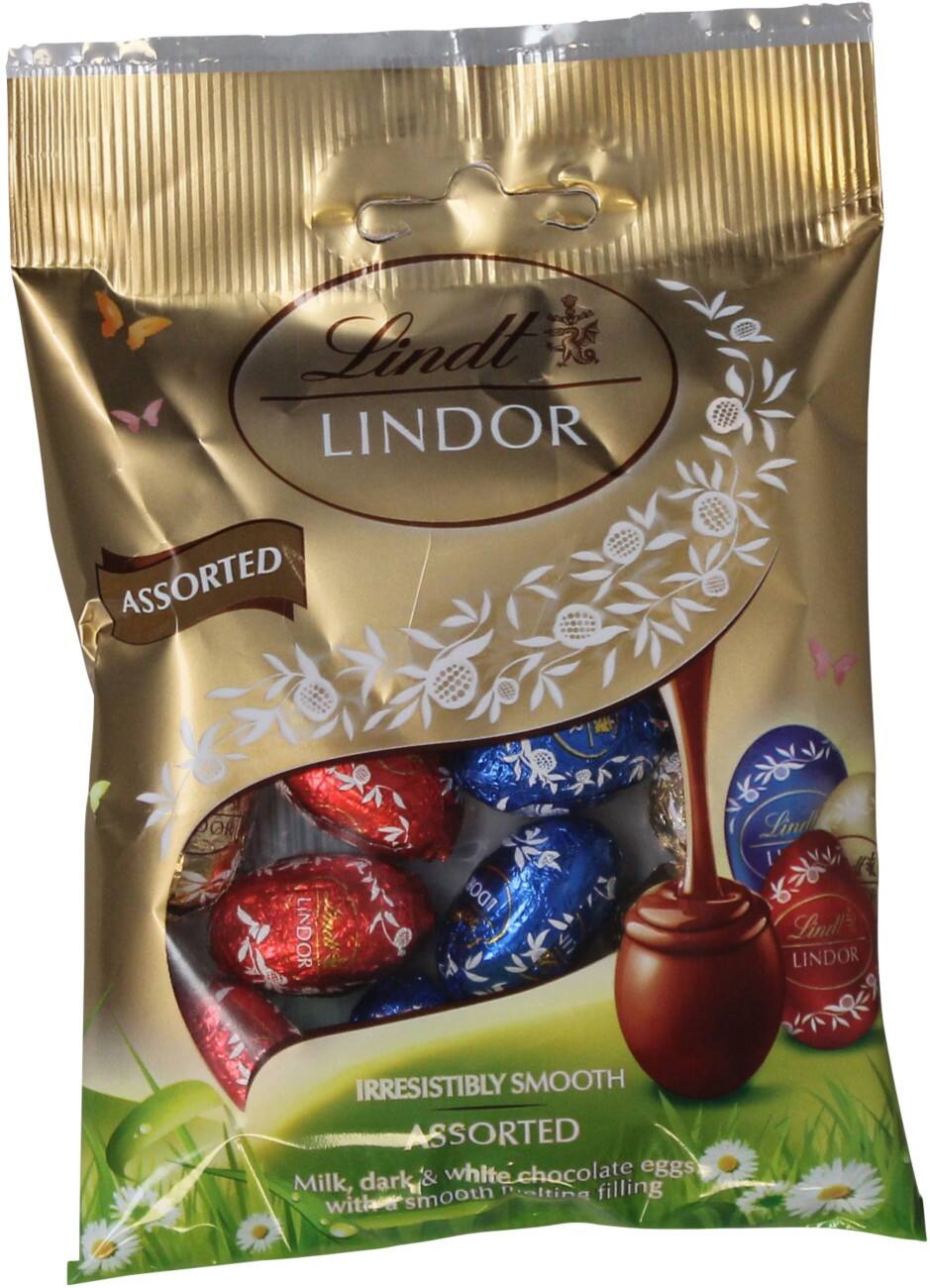 Lindt Lindor Assorted Chocolate Mini Easter Eggs 80 g