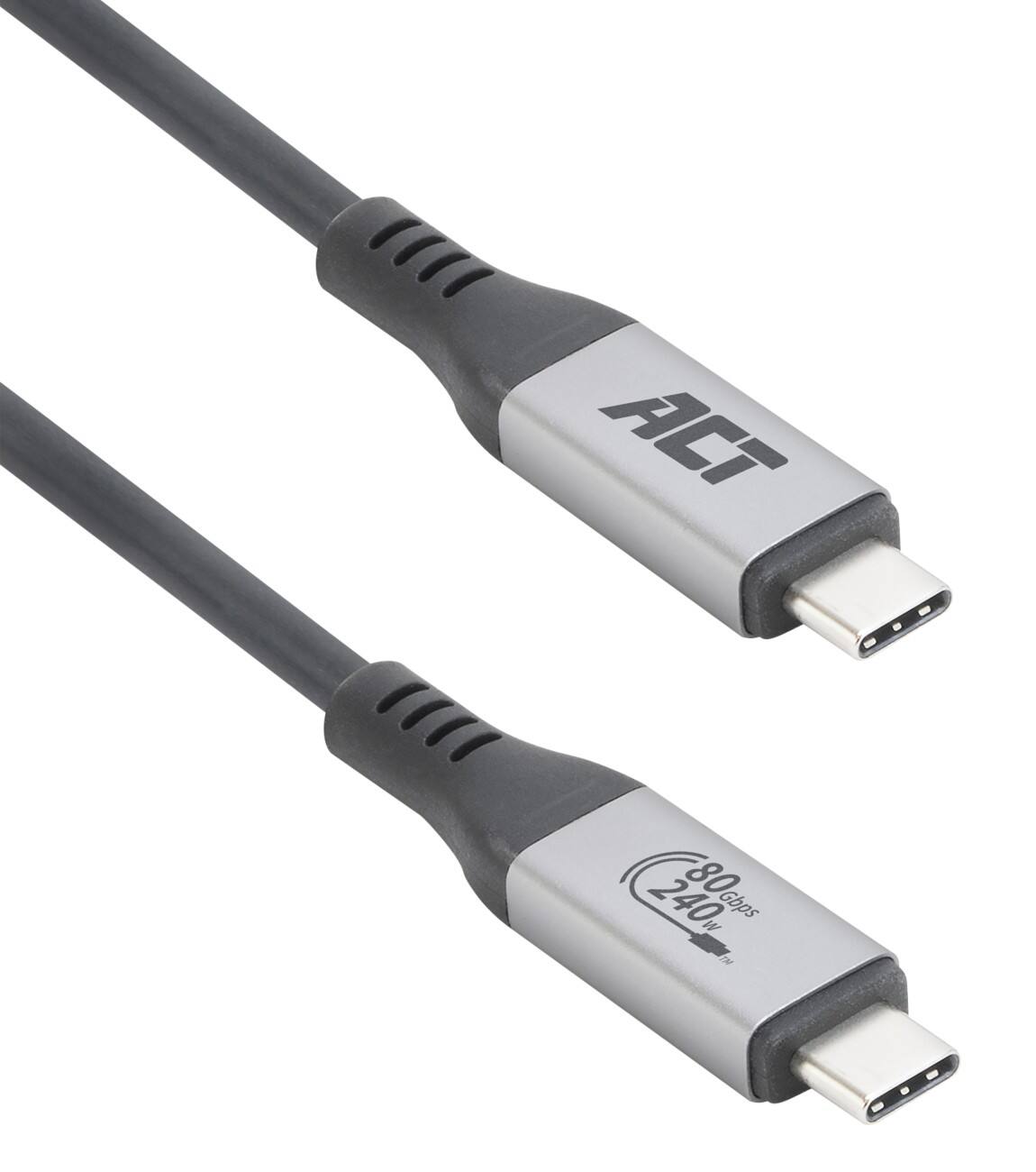 ACT USB Cable USB-C Male USB-C Male 1.5 m Black