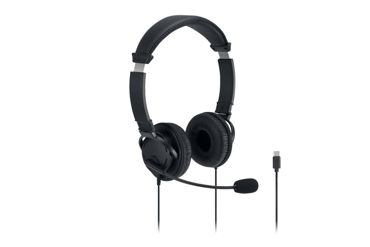 Kensington Classic EQ USB-C Headset with Mic and Volume Control K97464WW