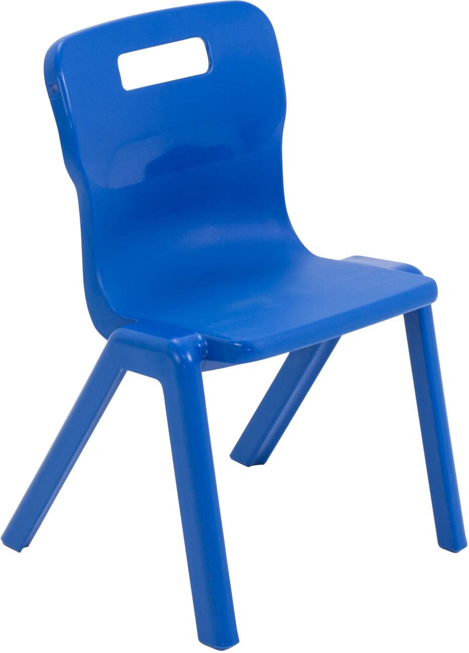 TITAN ONE-PIECE Chair Plastic Without armrest Blue T2-B 360 x 345 x 97 mm 4-6 years