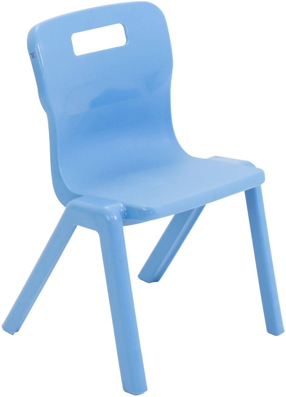 TITAN ONE-PIECE Chair Plastic Without armrest Sky Blue T2-CB 360 x 345 x 97 mm 4-6 years
