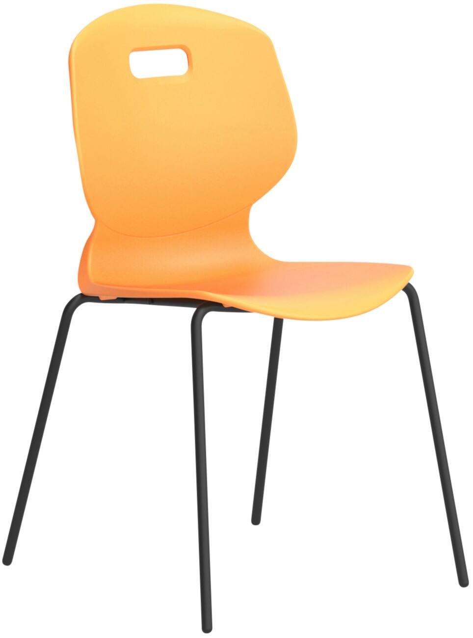 TITAN ARC Chair Plastic Without armrest Gold TA1_6M 500 x 520 x 115 mm 14+ years