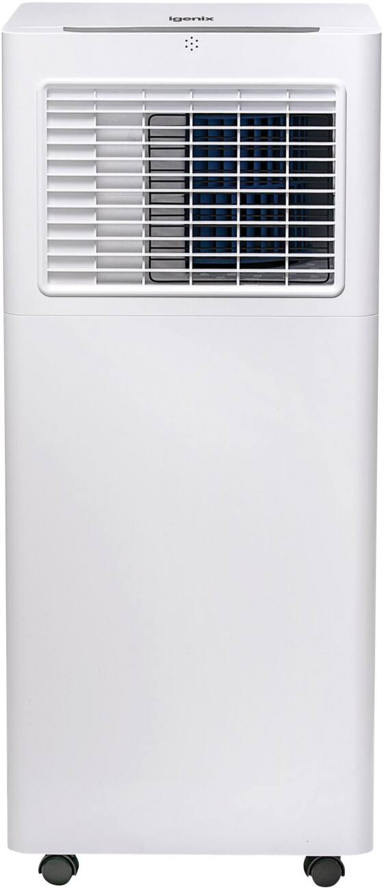 Igenix 9000 BTU 3-in-1 SMART Portable Air Conditioner for Small Rooms with Cooling Fan and Dehumidifier Modes