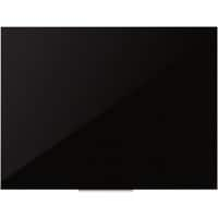 Glassboard Wall Mounted Magnetic Single 120 (W) x 90 (H) cm Black