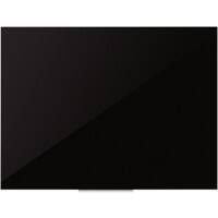 Glassboard Wall Mounted Magnetic Single Sided 90 (W) x 60 (H) cm Black